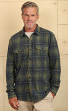 Load image into Gallery viewer, Tru Grit Drifter Plaid Sweater-Knit Shirt