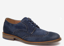 Load image into Gallery viewer, Johnston & Murphy Ripley Navy Wingtip