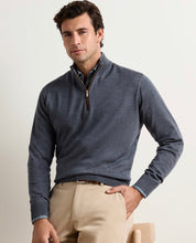 Load image into Gallery viewer, Peter Millar Autumn Crest Suede Trim Quarter-Zip
