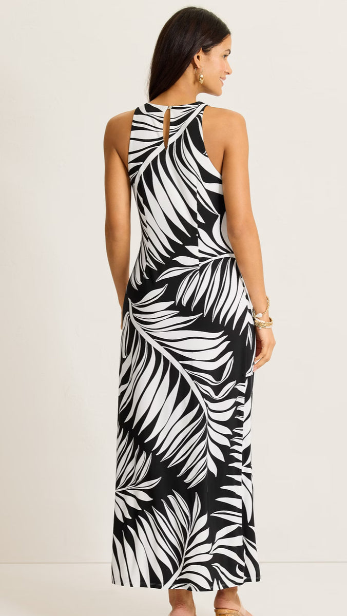 Tommy Bahama Women's Carmela Lush Zebra Maxi Dress - Black