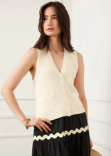 Load image into Gallery viewer, Karen Kane Ribbed Sweater Vest