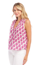 Load image into Gallery viewer, Karen Kane Sleeveless Ruffle Trim Top