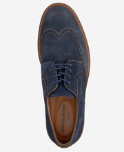 Load image into Gallery viewer, Johnston & Murphy Ripley Navy Wingtip