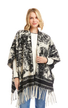 Load image into Gallery viewer, Karen Kane Fringe Poncho