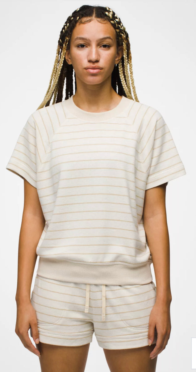 Prana Cozy Up Wandery Short Sleeve Graham's Style Store Dubuque