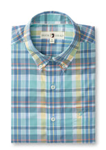 Load image into Gallery viewer, Duck Head Performance Poplin Shirt—Marine Blue