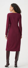 Load image into Gallery viewer, Joseph Ribkoff Scuba Crepe Draped Sheath Dress