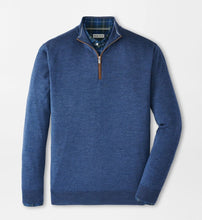 Load image into Gallery viewer, Peter Millar Autumn Crest Suede Trim 1/4 Zip