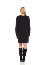 Load image into Gallery viewer, Karen Kane V-Neck Button Detail Dress