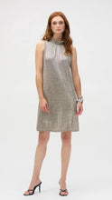 Load image into Gallery viewer, Joseph Ribkoff Metallic Sleeveless Dress