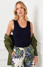 Load image into Gallery viewer, Karen Kane Ribbed Scoop Neck Tank
