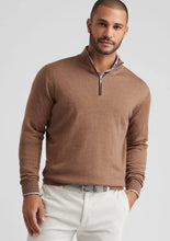 Load image into Gallery viewer, Peter Millar Autumn Crest Suede Trim 1/4 Zip