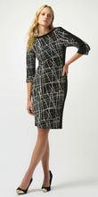 Load image into Gallery viewer, Joseph Ribkoff Knit Abstract Print Sheath Dress