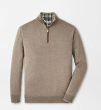 Load image into Gallery viewer, Peter Millar Autumn Crest Suede Trim 1/4 Zip