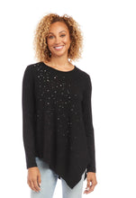 Load image into Gallery viewer, Karen Kane Asymmetrical Embellished Top
