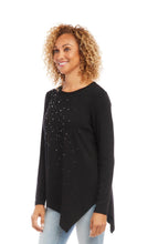 Load image into Gallery viewer, Karen Kane Asymmetrical Embellished Top