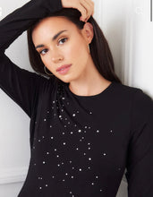 Load image into Gallery viewer, Karen Kane Asymmetrical Embellished Top