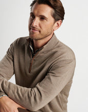 Load image into Gallery viewer, Peter Millar Autumn Crest Suede Trim 1/4 Zip