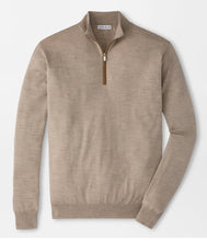 Load image into Gallery viewer, Peter Millar Autumn Crest Suede Trim 1/4 Zip