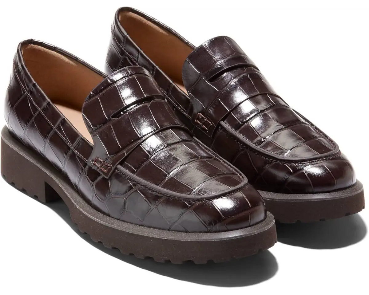 国内在庫・即納可能COLE HAAN GENEVA LOAFER Cole Haan Geneva Leather Penny Loafers | Dillard's