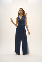 Load image into Gallery viewer, Joseph Ribkoff Satin Crepe Wide Leg Jumpsuit