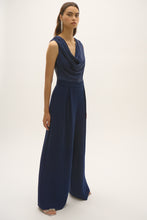 Load image into Gallery viewer, Joseph Ribkoff Satin Crepe Wide Leg Jumpsuit