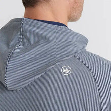 Load image into Gallery viewer, Peter Millar Pine Sugar Stripe Perf Hoodie