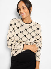Load image into Gallery viewer, Nic+Zoe Geo Argyle Sweater
