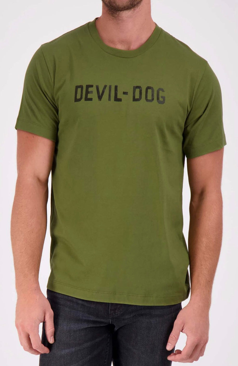 Devil Dog Army Green Tee