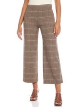 Load image into Gallery viewer, Karen Kane Plaid Crop Pant