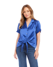 Load image into Gallery viewer, Karen Kane Roll Sleeve Top