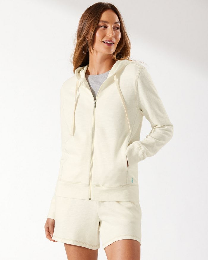 Tommy Bahama ISU Women's Tobago Bay Full-Zip Hoodie - Moorman Clothiers