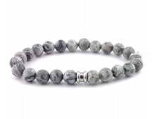 Load image into Gallery viewer, Steel & Barnett Stone Bracelet Basic