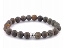 Load image into Gallery viewer, Steel & Barnett Stone Bracelet Basic