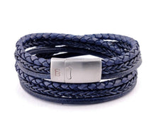 Load image into Gallery viewer, Steel & Barnett Leather Bracelet Bonacci