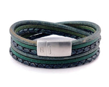 Load image into Gallery viewer, Steel & Barnett Leather Bracelet Bonacci