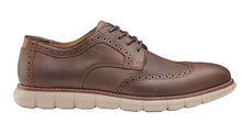 Load image into Gallery viewer, Johnston & Murphy Holden Embossed Brown Wingtip