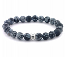 Load image into Gallery viewer, Steel & Barnett Stone Bracelet Basic