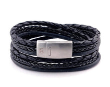 Load image into Gallery viewer, Steel & Barnett Leather Bracelet Bonacci