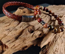 Load image into Gallery viewer, Steel & Barnett Leather Bracelet Riley