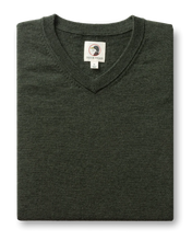 Load image into Gallery viewer, Duck Head Buckley Wool V-Neck Sweater
