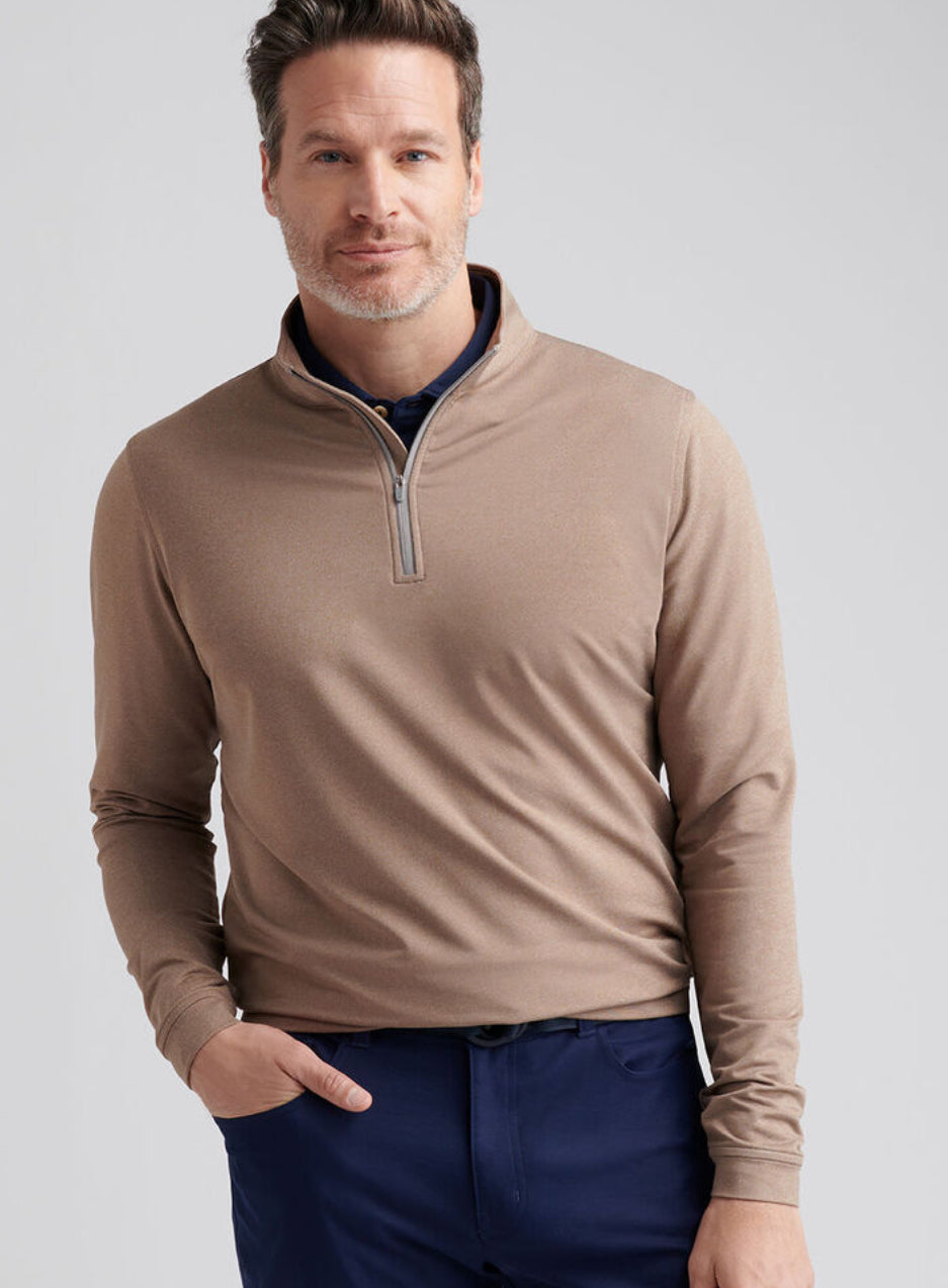 Peter Millar Perth Melange Performance 1/4 Zip