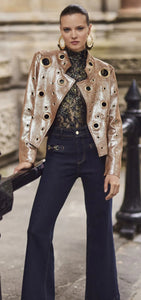 Frank Lyman Woven Denim Pants