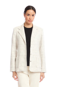 Karen Kane Tweed Blazer