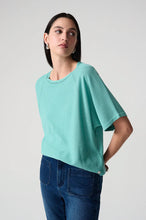 Load image into Gallery viewer, Joseph Ribkoff Sequins Yarn Short Sleeve Sweater
