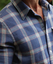 Load image into Gallery viewer, Criquet Waffle Plaid Pearl Snap Shirt

