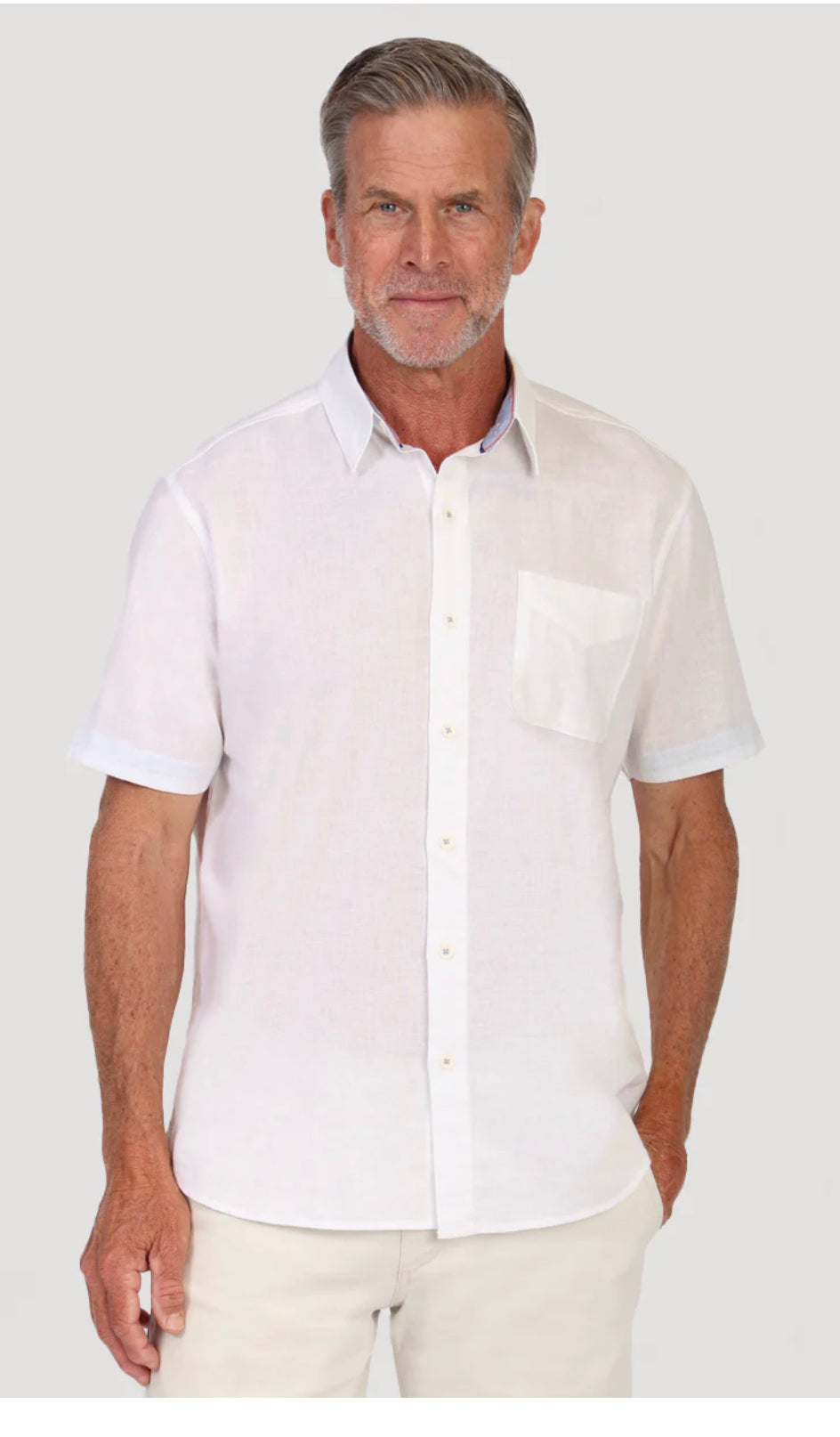 True Grit Linen Short Sleeve Shirt