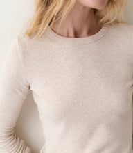 Load image into Gallery viewer, Marine Layer Mini Rib Long Sleeve Crew Tee
