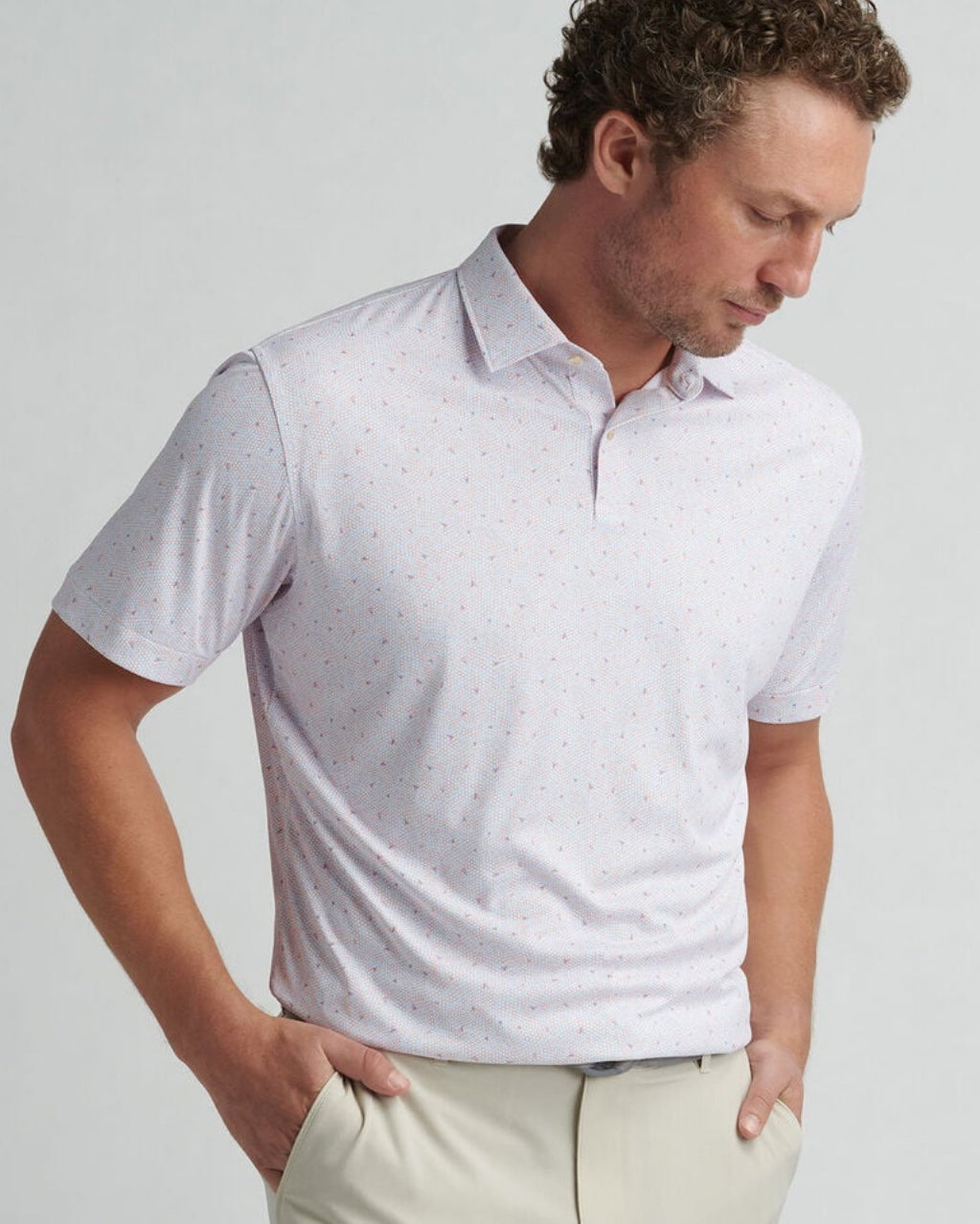Peter Millar Featherweight Honeycomb Polo