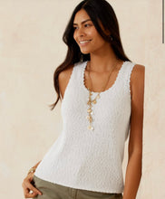 Load image into Gallery viewer, Tommy Bahama Water&#39;s Edge Scoop Neck Sleeveless Sweater
